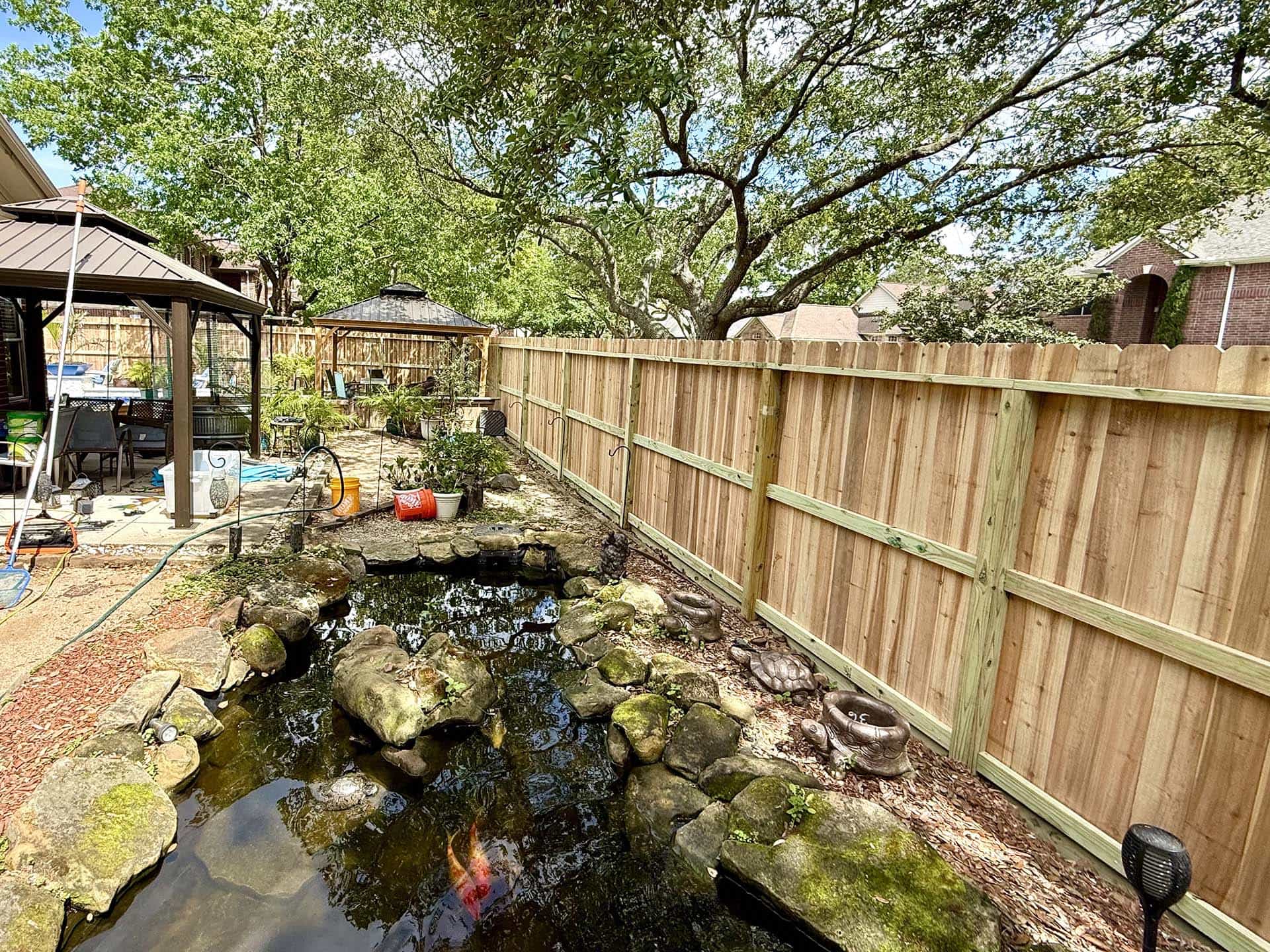 Wood Fence Installation & Repairs