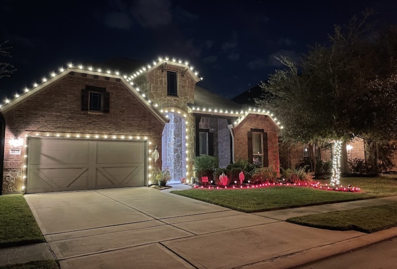 Christmas Light Installation